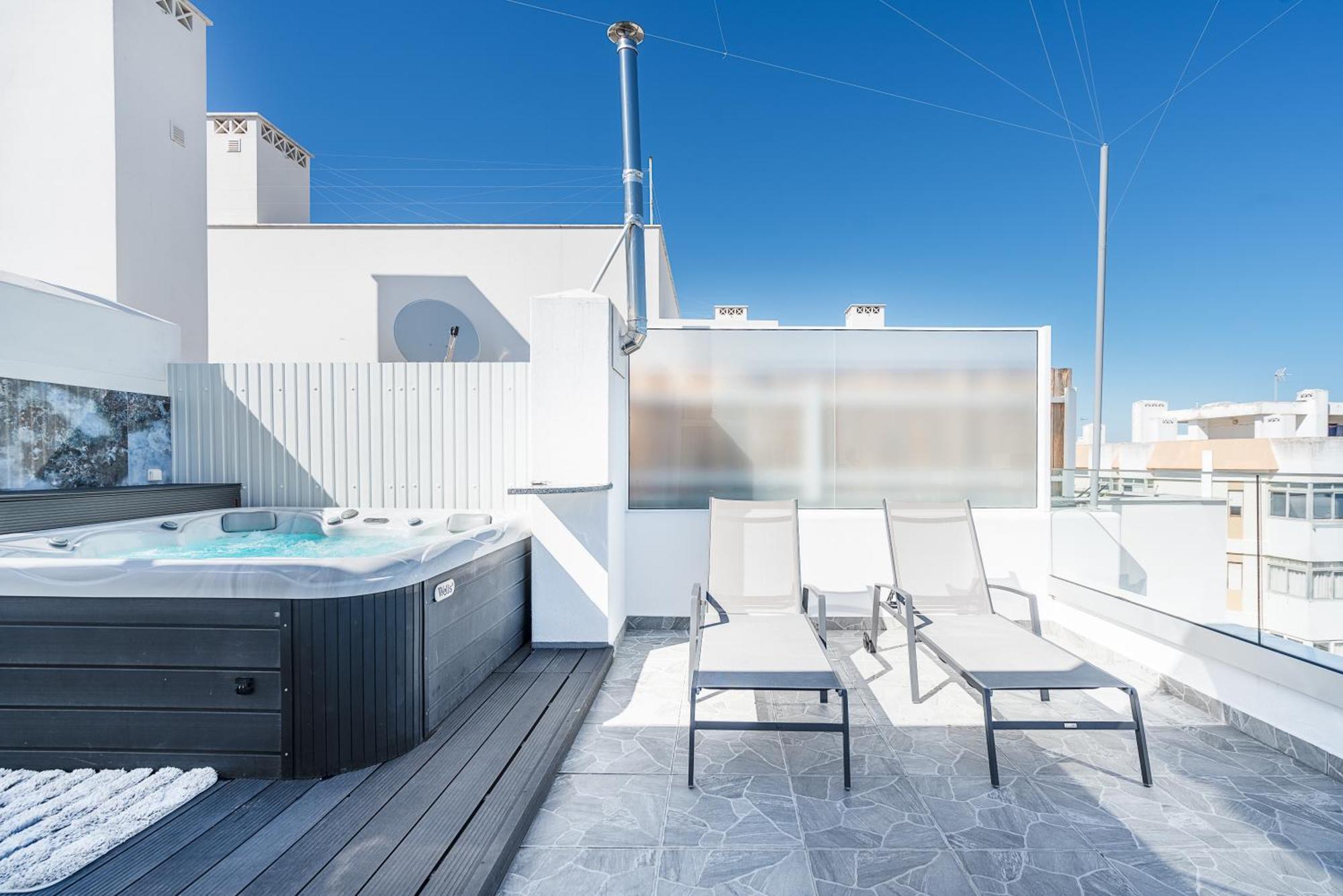 New Luxury Penthouse Beachfront In The Algarve Armação de Pêra Buitenkant foto